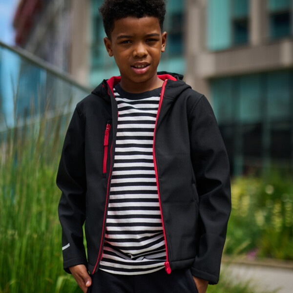 Regatta Kids Ablaze Three Layer Soft Shell Jacket Thumbnail
