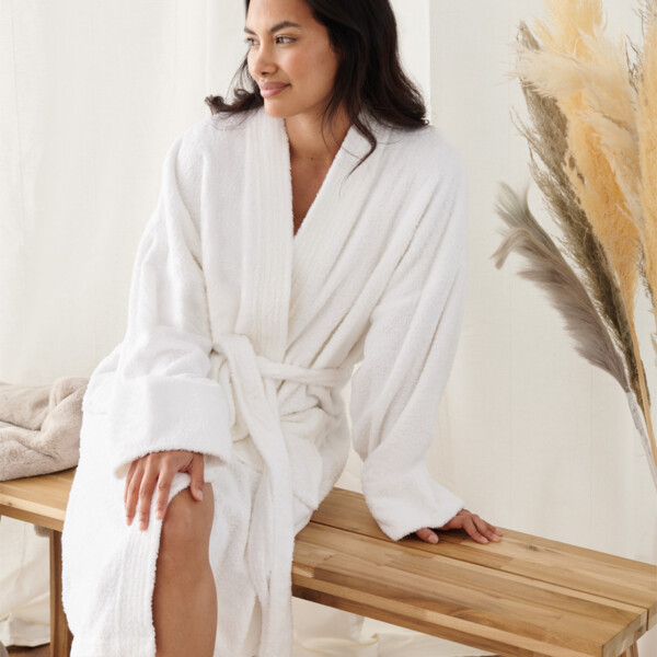 Towel City Kimono Towelling Robe Thumbnail