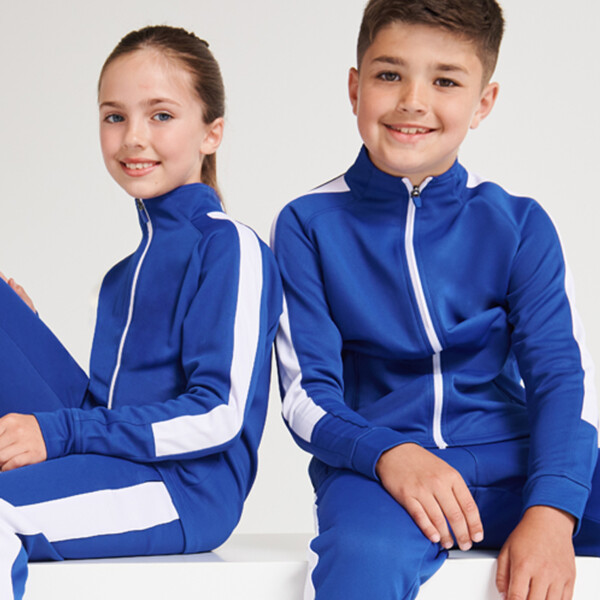 CLUB SHOP Finden and Hales Kids Knitted Tracksuit Top Thumbnail
