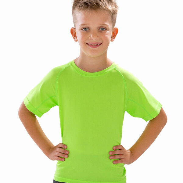 CLUB SHOP Spiro Kids Impact Performance Aircool T-Shirt Thumbnail