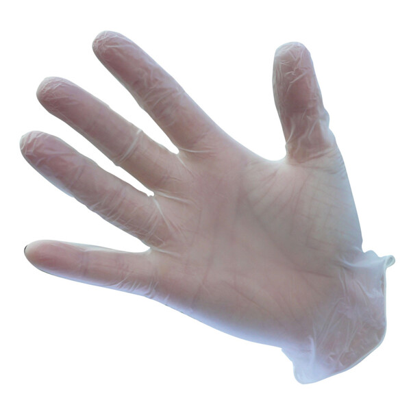 Powdered Vinyl Disposable Glove Pack 100 Thumbnail