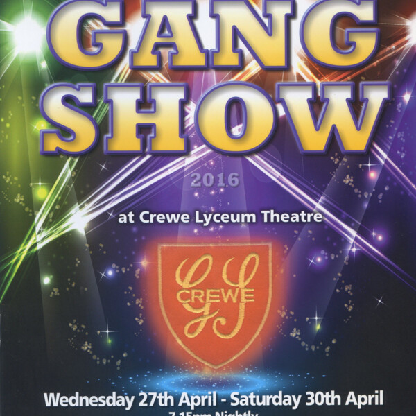  2016 GANG SHOW DVD Thumbnail