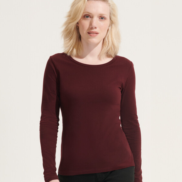 SOL'S Ladies Majestic Long Sleeve T-Shirt Thumbnail