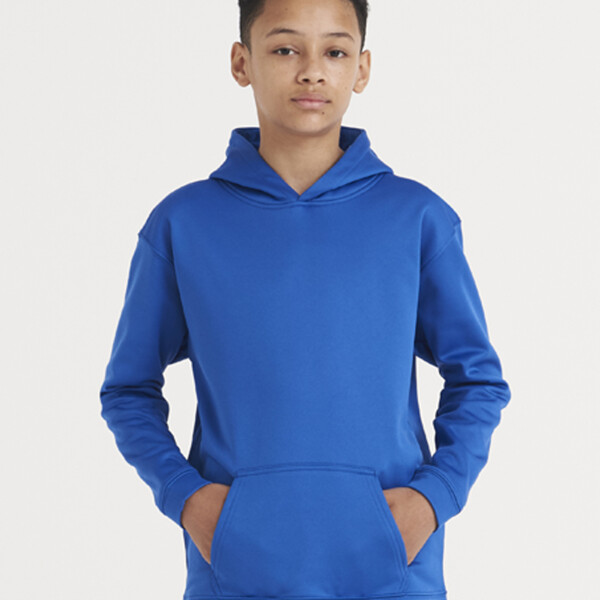 Club Shop AWDis Kids Sports Polyester Hoodie Thumbnail