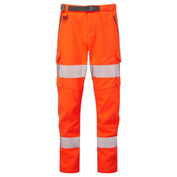 Starcross Leo EcoViz Womens Stretch Work Trouser - Orange Thumbnail